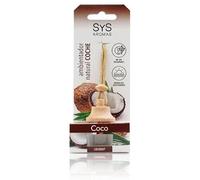 Laboratorios SYS, Ambientador de Coche Style con Pinza Coco, 7 ml, Pack 2 (Total 14 ml)