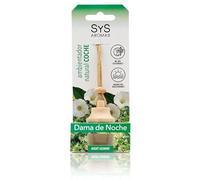 Laboratorios SYS, Ambientador de Coche Style con Pinza Dama de Noche, 7 ml, Pack 2 (Total 14 ml)