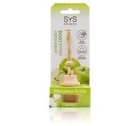 Laboratorios SYS, Ambientador de Coche Style con Pinza Manzana Ácida, 7 ml, Pack 2 (Total 14 ml)