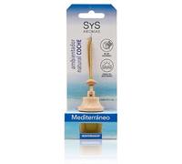 Laboratorios SYS, Ambientador de Coche Style con Pinza Mediterráneo, 7 ml, Pack 2 (Total 14 ml)