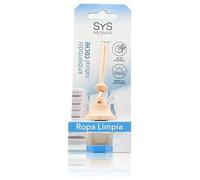 Laboratorios SYS, Ambientador de Coche Style con Pinza Ropa Limpia, 7 ml, 1 unidad