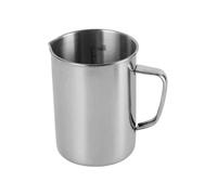 Laboratory beaker made of stainless steel for chemistry class measuring cup 500 ml 14.00X10.00X9.50CM silver2