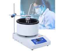 Laboratory Magnetic Stirring Heating Pot,Magnetic Heated Stirrers Mixer, Water Bath & Oil Bath with Stir the Pot,Magnetics Hotplate Stirrer for Heating Treatment of Spherical Flasks(5L)