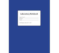 Laboratory Notebook: 125 Sheets, 8.5" x 11.0"