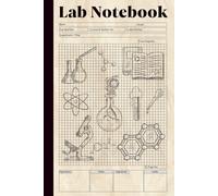 Laboratory Notebook: Science Lab 5x5 Quad Ruled Graph Paper | 120 Pages | 6"x9" Portable Size | Great For Chemistry/Physics Note Taking, Research, Metadata, Journal at School, Collage, Work etc.