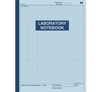 Laboratory Notebook: Simply Lab Notebook for Researchers, 105 pages, 8.5 x 11 in, Student Laboratory Notebook