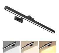 LABOREDUCER Luces de imagen para pared, 6500 mAh, funciona con pilas, con control remoto, luz de imagen recargable para interiores, regulable y 3 temperaturas de color para marco de diana