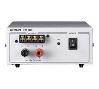 Voltcraft FSP 1225 - Fuente de alimentación de Laboratorio (tensión Fija, 11-15 V/CC, 25 A, 375 W, número de Salidas)