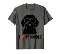 Labradoodle Golden Doodle Dog I Love My Doodle Dog día Camiseta