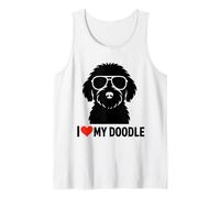 Labradoodle Golden Doodle Dog I Love My Doodle Dog día Camiseta sin Mangas