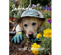 Labrador 2026 Calendar: A Year of Happy Tails: Display 12 Stunning Full-Page Labrador Photos | Simple Monthly Layouts | Perfect Coffee Table Book & Gift for Lab Lovers