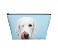 Labrador Divertido, Bolsa de artículos de tocador Bolsa de Maquillaje Bolsa de cosméticos Bolsa de artículos de tocador de Viaje portátil
