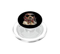 Labrador Dog Granny - Hilo de Ganchillo Cuadrado para Amantes del Ganchillo PopSockets PopGrip para MagSafe