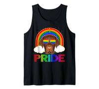 Labrador Dog LGBT Rainbow Gay Lesbian Funny LGBT Pride Camiseta sin Mangas