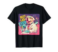 Labrador en la bata de laboratorio para el mejor laboratorio de la historia Camiseta