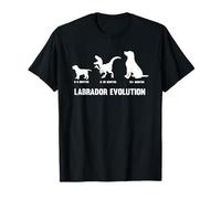Labrador Evolution - Soporte para perro Labrador Retriever Camiseta