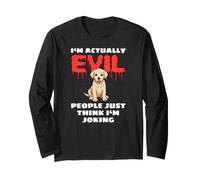 Labrador I'm Actually Evil People Just Think I'm Joking Manga Larga
