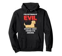 Labrador I'm Actually Evil People Just Think I'm Joking Sudadera con Capucha