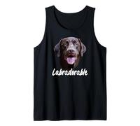 Labrador Lover Chocolate Lab Dog Love Brown Lab Retriever Camiseta sin Mangas