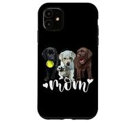 Labrador Mom Black Golden Chocolate Lab Mama The Lab Mother Carcasa para iPhone 11