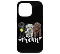 Labrador Mom Black Golden Chocolate Lab Mama The Lab Mother Carcasa para iPhone 13 Pro