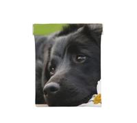 Labrador Negro Manzanilla Perros Retriever Negro, Squeeze Top Wallet Bolsa de Almacenamiento para Mujer Monedero pequeño Bolsa de Cambio