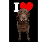 Labrador Notebook: I Love Labrador: Labrador Retriever Composition Notebook 120 Grid Ruled Graph Pages 6x9 Labrador Gift Book for Women Mommy Mom Girl Men Dad Daddy Dog Lover