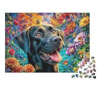 Labrador Puzzles Entretenimiento Creativo Rompecabezas 1000 Piezas Obra De Arte De Juego De para Adultos Y Niños 52x38cm/1000pcs