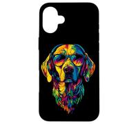 Labrador Retriever con Gafas de Sol Perro Amor Labradores Carcasa para iPhone 16 Plus