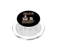 Labrador Retriever Dog Dad Definition For Daddy Fathers Day PopSockets PopGrip para MagSafe