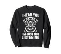Labrador Retriever Dog Lab: Divertido Labrador Sudadera