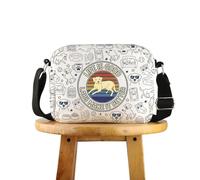 Labrador Retriever Gift Labrador Lover Gift Life is Good Labs Make It Better Bolso cruzado, Life is Good Reino Unido, 0