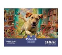 Labrador Retriever Juego De Puzzle En Familia Una Tormenta De Color Y Desafío - El Regalo Original Que Hará Inolvidable Tu Navidad, Recomendado para +14 52x38cm/1000pcs