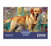 Labrador Retriever Juego De Puzzle En Familia Una Tormenta De Color Y Desafío - El Regalo Original Que Hará Inolvidable Tu Navidad, Recomendado para +14 52x38cm/1000pcs