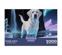 Labrador Retriever Mascota Perro Puzzle De 1000 Piezas Entretenimiento Creativo Decoración Familiar Formación De Equipos Niños De 8 A 12 Años 38x26cm/1000pcs