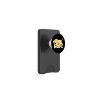 Labrador Retriever Perro Perezoso Nope PopSockets PopWallet para MagSafe