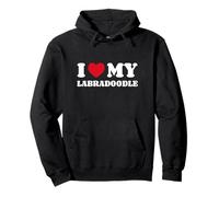 Labrador Retriever Poodle Mix I Love My Labradoodle Sudadera con Capucha