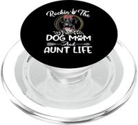 Labrador Retriever Rocking The Dog Mom and Aunt Life PopSockets PopGrip para MagSafe