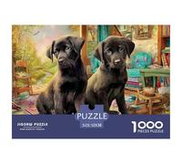 Labrador Retriever Rompecabezas para Adultos La Fusión Entre Arte Y Desafío Extremo - El Regalo Original Que Definirá Tu Navidad, Recomendado para +14 Años 52x38cm/1000pcs