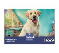 Labrador Retriever Rompecabezas para Adultos Un Desafío De Alta Definición para La Mente Excelencia para El Público Adulto (A Partir De 14 Años) 38x26cm/1000pcs