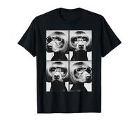 Labrador Retrievers con Gafas de Sol Meme Perros Bob Corte de Pelo Camiseta