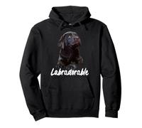 Labradorable Chcolate Lab Perro Marrón Labrador Retriever Puppy Sudadera con Capucha