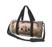 Labradores Cachorros Pequeños Golden Retriever, Bolsa de Viaje de Gran Capacidad, Bolso Redondo, Bolsa de Viaje Deportiva, Bolsa de Mano, Bolsa de Fitness