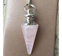 Labradoride Opale Avventurina Goldstone rystal Opale Corniola Occhio di Tigre Pendolo Colgante de cuentas 1Pcs 8 PWB810b-Pink Cryastal C8980