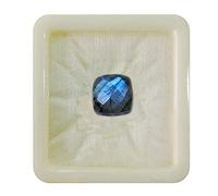 Labradorita natural suelta de 55 quilates, forma cuadrada, chakra del corazón, piedra de nacimiento curativa, signo del zodíaco Sagitario, de 5 quilates