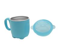 LABRIMP 1 Pieza Taza de Agua para Niña Inoxidable con Tapa Vaso Infantil Portátil con Diseño de Mono para Leche y Jugos Uso Casa Aire
