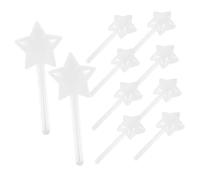 LABRIMP 10 Piezas Caja de Dulces Estrella Transparente Contenedor de Azúcar Delicado Suministro de Dulces para Fiesta Caja de Obsequio Multifunción