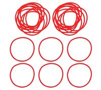 LABRIMP 100 Gomas Pelo para Niños, Coloridas y Decorativas, Bandas Elásticas Que No Se Caen, Nylon, Paquete 100 Piezas