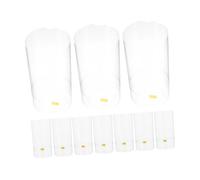 LABRIMP 100 Piezas Capsulas de Retracción Térmica para Botellas de Vino Tapas Transparentes para Sellado Elegante y Clásico Fáciles de Usar y Convenientes