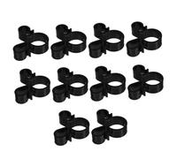 LABRIMP 10piezas Clip De Seguridad para Botellas De Champán De Soporte Doble Cumpleaños Bodas y Celebraciones